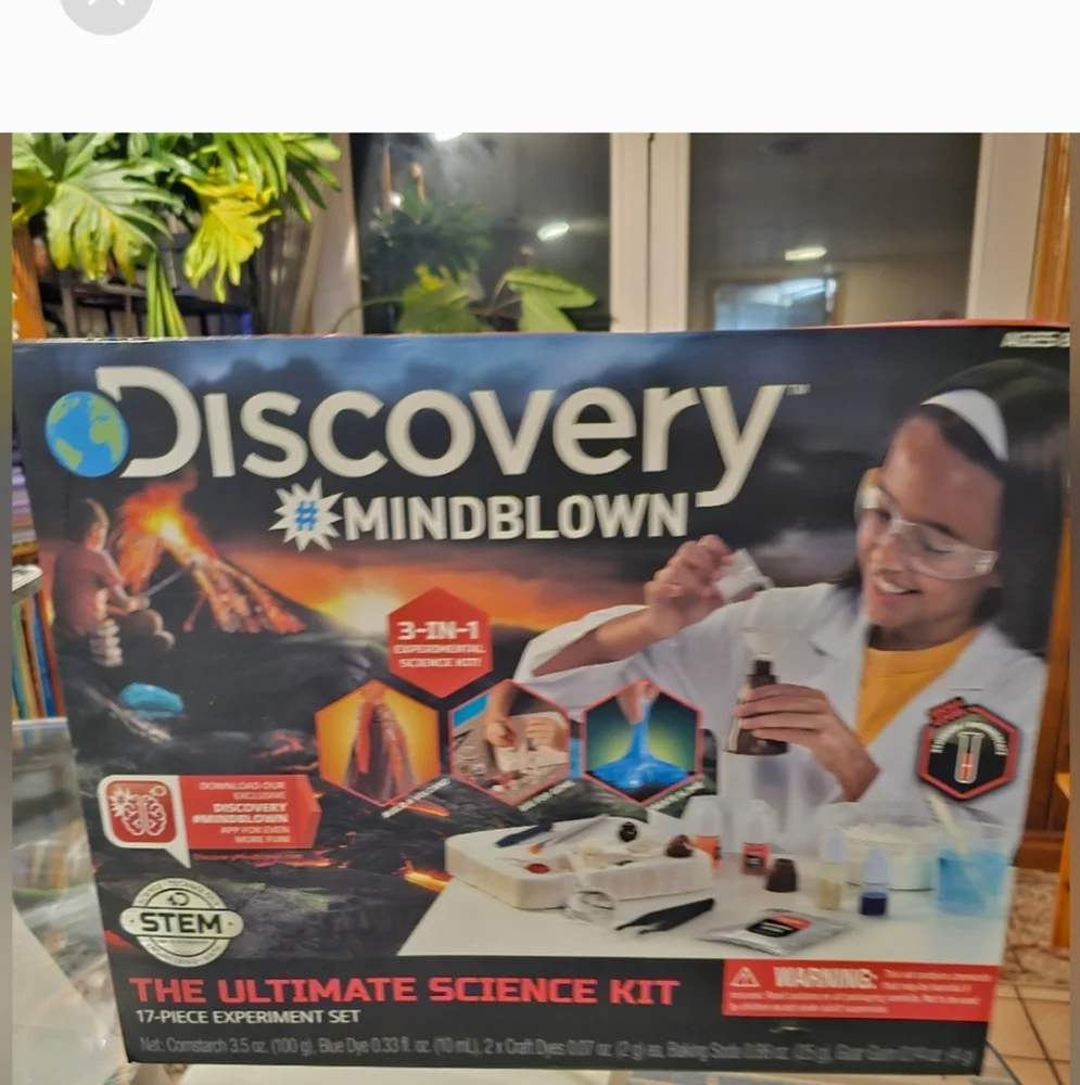Discovery Mindblown The Ultimate Science Kit 17 Pc Experiment Set